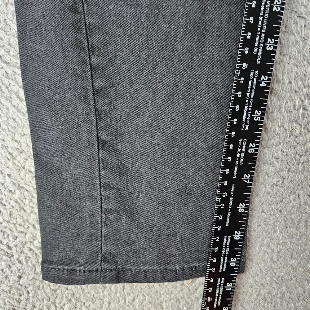 Levis Jeans Mens 29x32 Gray 513 Slim Straight Stretch‎ Denim Work Pants